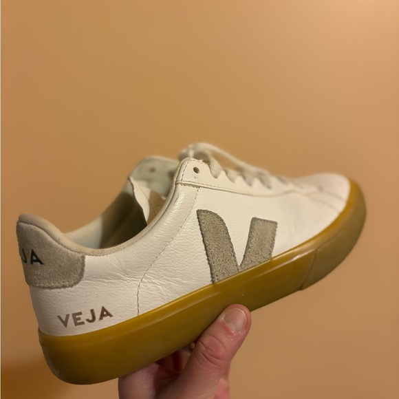 Veja Campo Sneakers in White/Natural - Picture 11 of 12